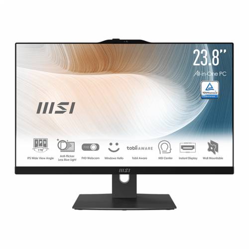 MSI Modern AM242P 1M-1203DE All-in-One black 23.8" (60.5cm) FHD display, Intel Core i5-120U, 16GB RAM, 512GB M.2 SSD, Intel graphics, Windows 11  Cijena