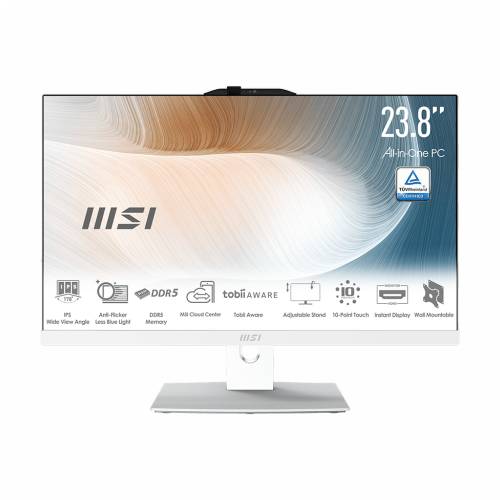 MSI Modern AM242P 1M-1205DE All-in-One white 23.8" (60.5cm) FHD display, Intel Core i5-120U, 16GB RAM, 512GB M.2 SSD, Intel graphics, Windows 11  Cijena