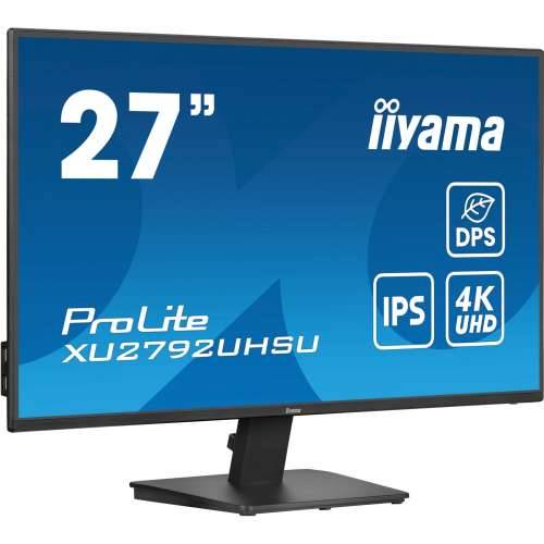 68.5cm/27“ (3840x2160) Iiyama ProLite XU2792UHSU-B6 16:9 4K UHD IPS 4ms 60Hz HDMI DP USB Speaker Black Cijena