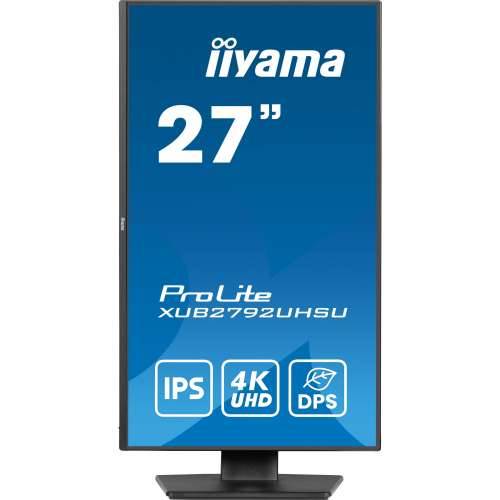 68.5cm/27“ (3840x2160) iiyama ProLite XUB2792UHSU-B6 16:9 4K IPS 4ms 60Hz DP HDMI USB Speaker Pivot Black Cijena