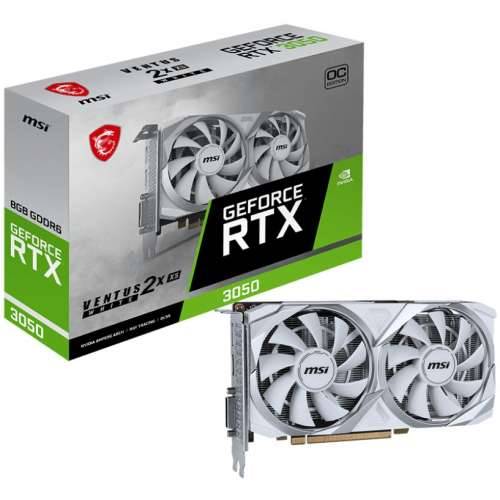 RTX 3050 8GB MSI Ventus 2X XS White OC GDDR6 Cijena