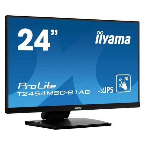 Iiyama ProLite T2454MSC-B1AG - 60,5 cm (23,8 inča), LED, zaslon osjetljiv na dodir, IPS ploča, podešavanje visine, HDMI Cijena