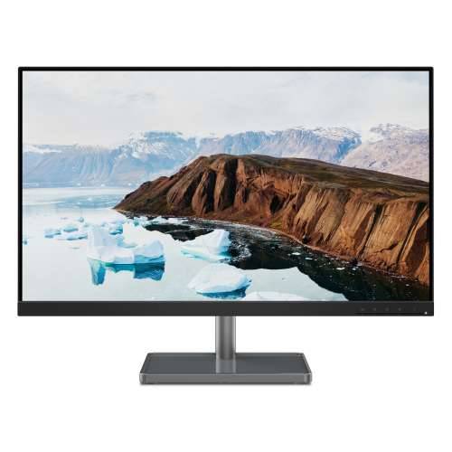 Lenovo L27m-30 Office Monitor - IPS Panel, Full HD, HDMI & DP height adjustment 150mm, USB-C Delivery (75W), webcam mount