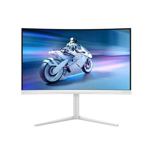 Philips Evnia 32M2C5501 - 31.5 inches (2560x1440), QHD curved gaming monitor, 180 Hz, 0.5 ms, FreeSync Premium, 2x HDMI 2.0, 1x DisplayPort1.4, white