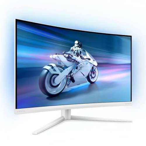 Philips Evnia 32M2C5501 - 31.5 inches (2560x1440), QHD curved gaming monitor, 180 Hz, 0.5 ms, FreeSync Premium, 2x HDMI 2.0, 1x DisplayPort1.4, white Cijena