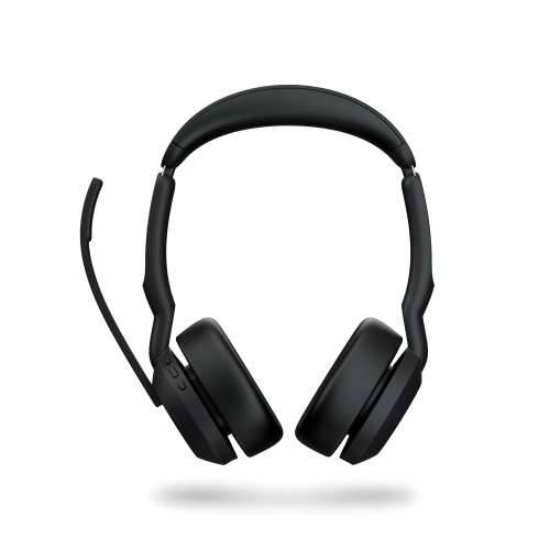 Jabra Evolve2 55, stereo Bluetooth headset, 4 microphones UC compatible, active noise cancellation (ANC), incl. Link 380 USB-A Bluetooth® adapter Cijena