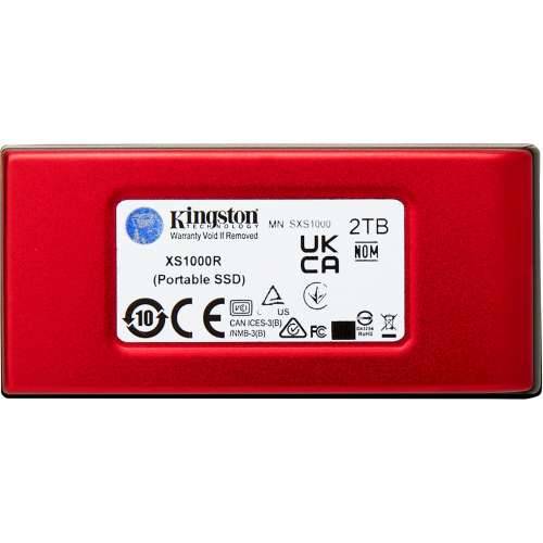 2TB Kingston XS1000 USB 3.2 Gen2 Red Cijena