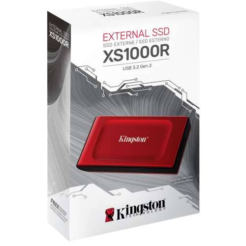 2TB Kingston XS1000 USB 3.2 Gen2 Red Cijena