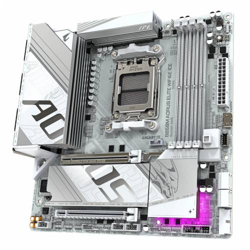 GIGABYTE B850M A ELITE WF6E ICE motherboard socket AM5 Cijena