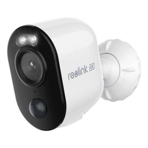 Reolink Argus Series B350 WiFi surveillance camera 8MP (3840x2160), battery operation, IP65 weather protection, color night vision, intelligent detect Cijena