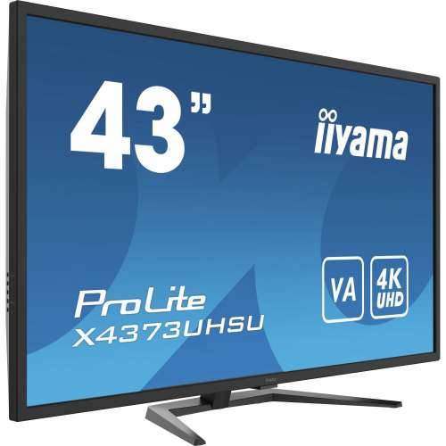 Iiyama LED-Display ProLite X4373UHSU-B1 - 109.2 cm (43”) - 3840 x 2160 4K Cijena