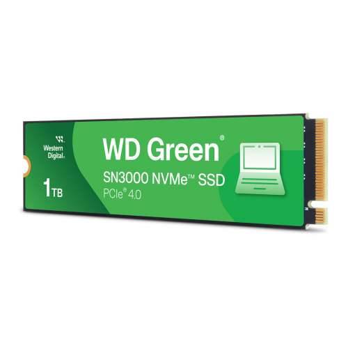 WD Green SN3000 SSD 1TB M.2 2280 PCIe Gen4 NVMe Internal Solid State Modules Cijena