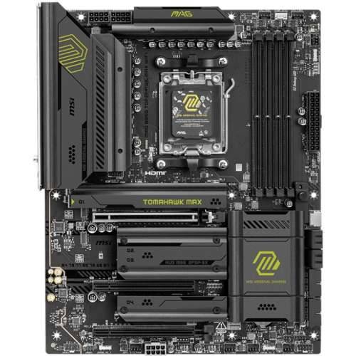 MSI MAG B850 TOMAHAWK MAX WIFI motherboard AM5 M.2/WIFI7/BT/HDMI/USB-C Cijena