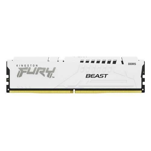 Kingston FURY Beast White 64GB Kit (2x 32GB) DDR5-6000 EXPO CL30 DIMM Memory Cijena