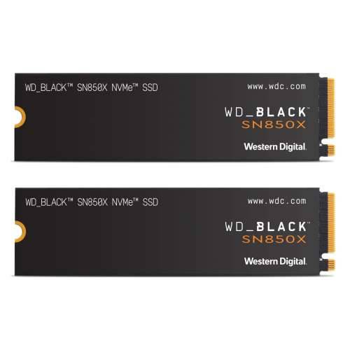 Paket od 2 WD_BLACK SN850X NVMe SSD 4TB M.2 2280 PCIe Gen4 internih solid state modula Cijena