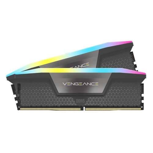 Corsair Vengeance RGB Gray 32GB (2x16GB) DDR5-5600 CL40 EXPO DIMM Memory Cijena