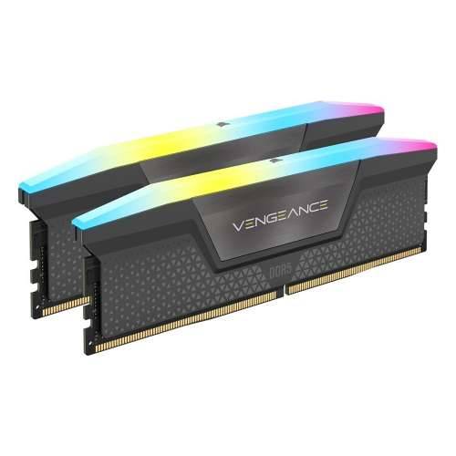 Corsair Vengeance RGB Gray 32GB (2x16GB) DDR5-5600 CL40 EXPO DIMM Memory Cijena