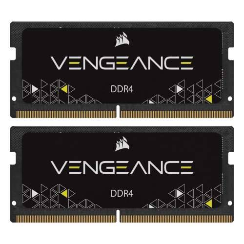 Corsair Vengeance SO-DIMM Black 64GB Kit (2x32GB) DDR4-3200 RAM Cijena