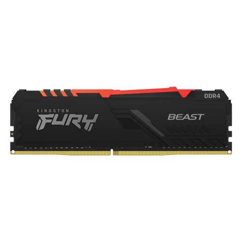 Kingston FURY Beast RGB 16GB DDR4-3600 CL18 UDIMM Gaming Memory