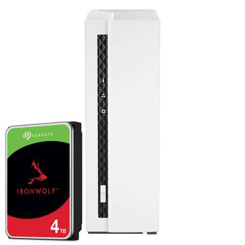 QNAP Systems TS-133 4TB Seagate IronWolf NAS bundle NAS incl. 1x 4TB Seagate IronWolf 3.5 inch SATA hard drive Cijena