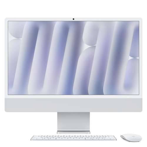 Apple iMac Silver CZ1EH-02200010 - 61cm(24'') M4 10-core CPU, 10-core GPU, 32GB RAM, 1TB SSD, standard glass, Magic Keyboard TID and NUM