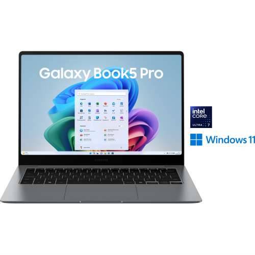 SAMSUNG Galaxy Book5 Pro 14"WQXGA+ Ultra 5 226V 16GB/512GB SSD Win11 Pro Copilot+PC