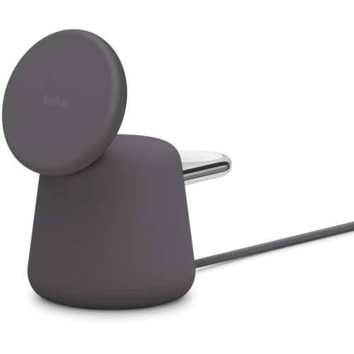 Belkin BOOST CHARGE PRO 2in1 charging dock with MagSafe, 15W, gray Cijena