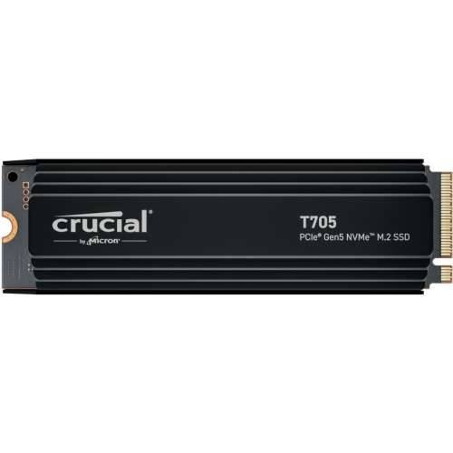Crucial T705 NVMe SSD 2 TB M.2 2280 PCIe 5.0 with heatsink