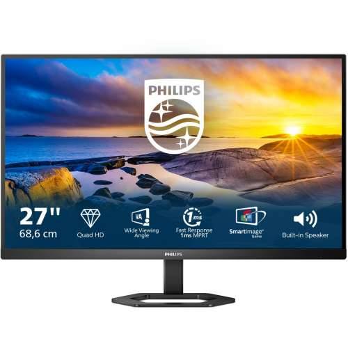 68.6cm/27“ (2560x1440) Philips 27E1N5500LA 16:9 QHD VA 1ms 75Hz 2xHDMI DP Speaker Pivot Black Cijena