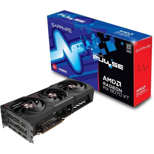 RX 9070 XT 16GB Sapphire Pulse Radeon GDDR6 3 Fan Cijena