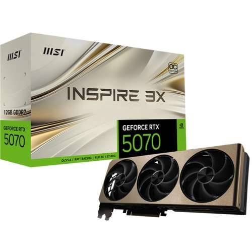 RTX 5070 12GB MSI Inspire 3X OC GDDR7 3 Fan Cijena