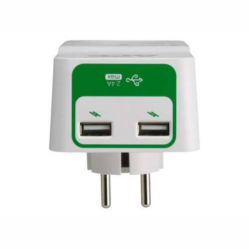APC Essential SurgeArrest 1 Outlet 2xUSB