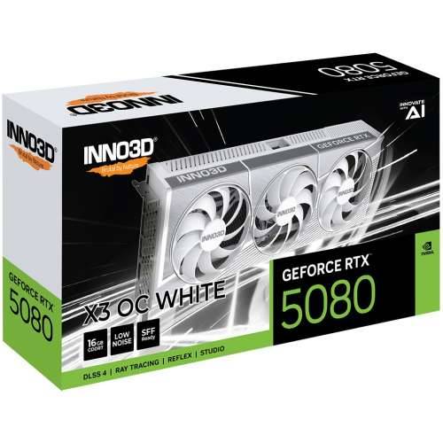 RTX 5080 16GB Inno3D X3 OC GDDR7 3Fan white Cijena