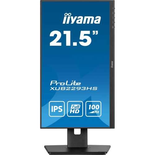 IIYAMA 54.5cm (21.5“) XUB2293HS-B6 16:9 HDMI+DP IPS Cijena
