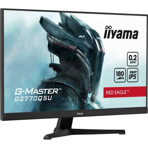 68.6cm/27“ (2560x1440) iiyama G-Master G2770QSU-B6 16:9 WQHD FastIPS 0.2ms 180Hz HDMI DP USB Hub Speaker Black Cijena