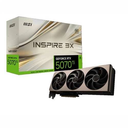 VGA MSI RTX 5070TI 16G INSPIRE 3X OC Cijena
