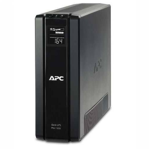 APC BR1500G-GR Back-UPS Pro USV (1500VA / 865W, serijski interaktivni USV, 6x CEE 7)