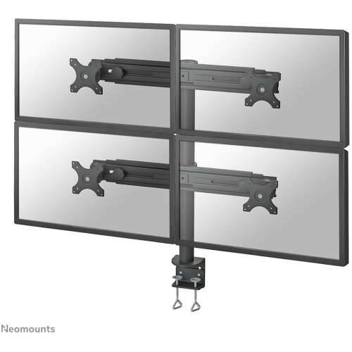 Desk mount for four flat screens up to 30“ (76 cm) 8KG FPMA-D700D4 Neomounts Cijena