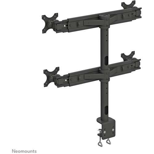 Desk mount for four flat screens up to 30\\“ (76 cm) 8KG FPMA-D700D4 Neomounts Cijena