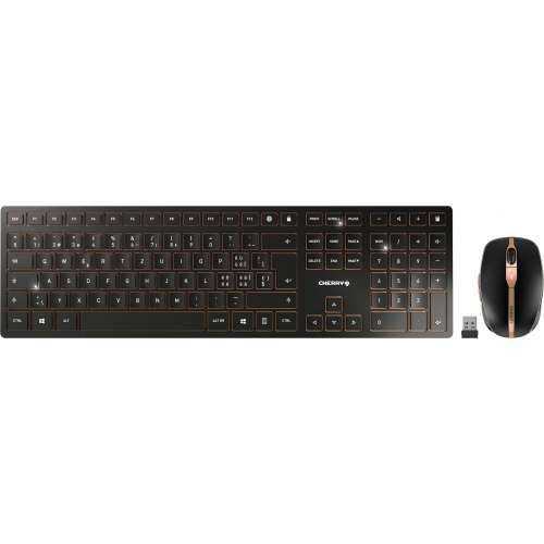 Cherry Desktop DW 9100 SLIM [CH] WL AES black/copper BT Cijena