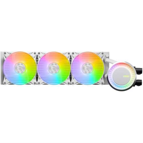MSI MAG Core Liquid E360 CPU Complete Water Cooling System for AMD and Intel CPUs White