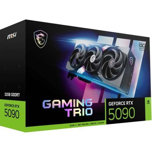 RTX 5090 MSI Gaming Trio OC 32GB GDDR7 3 Fan Cijena