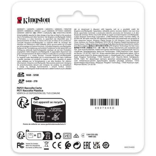 CARD 512GB Kingston Canvas React Plus XC Class 10 UHS-II U3 V60 Cijena