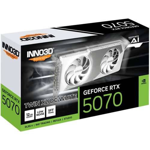 INNO3D GeForce RTX 5070 TWIN X2 OC White 12GB Graphics Card 3xDP/HDMI Cijena