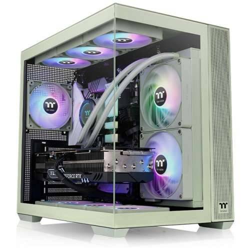 THERMALTAKE View 380 TG ARGB Mid Tower ATX Case Viewing Window Matcha Green Cijena