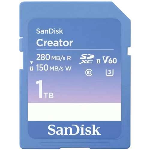 SanDisk Creator 1TB SD UHS-II Card Memory Card up to 280 MB/s Cijena