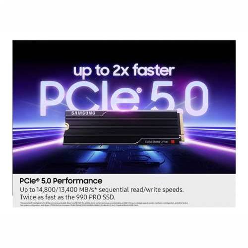 SAMSUNG 9100 PRO SSD Heatsink 4TB M.2