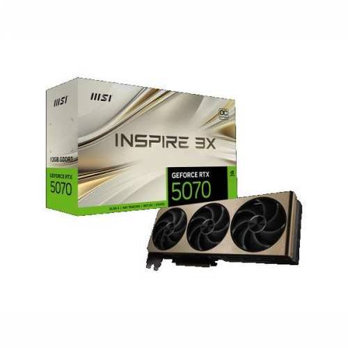 VGA MSI RTX 5070 12G INSPIRE 3X OC Cijena