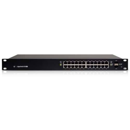 Ubiquiti EdgeSwitch 24-portna sklopka (ES-24-250W) [PoE +, max.250W, 2x SFP, rack-montierbar] Cijena