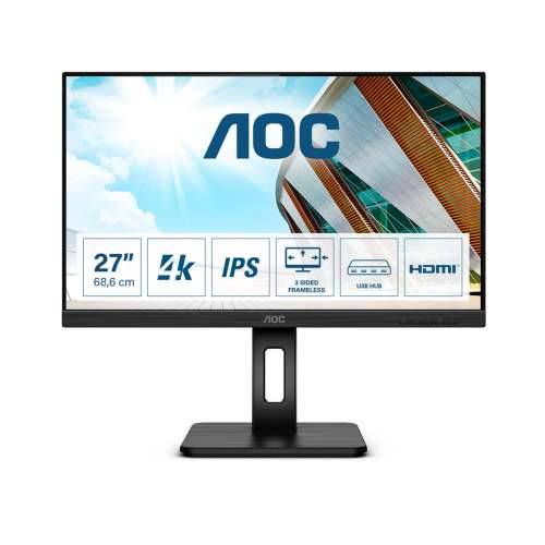 AOC U27P2CA,27”,  2xHDMI, DP, USB-C, HAS, zuč. Cijena